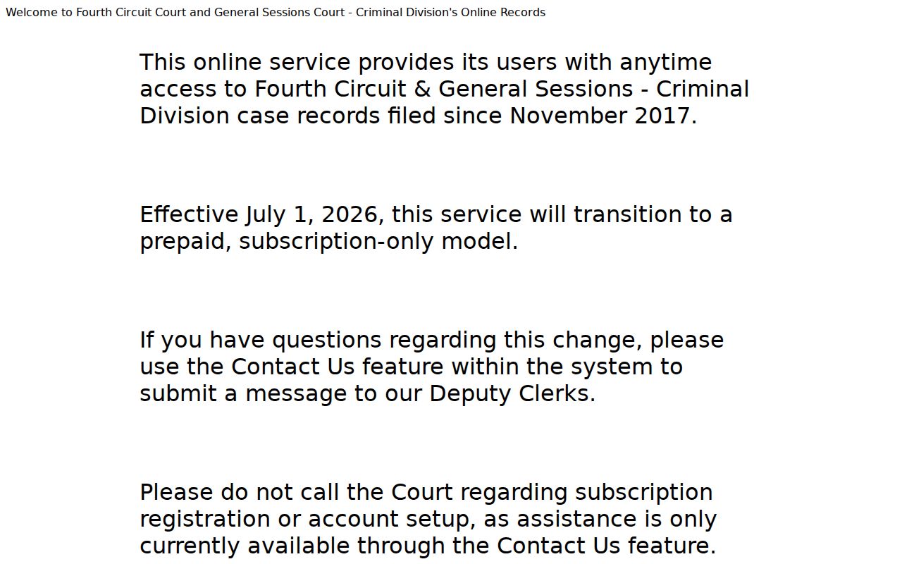 Knox County residents directory criminal court portal